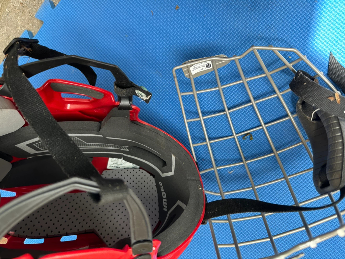 Bauer FM2100 S/P Hockey Helmet with Cage - photo 2