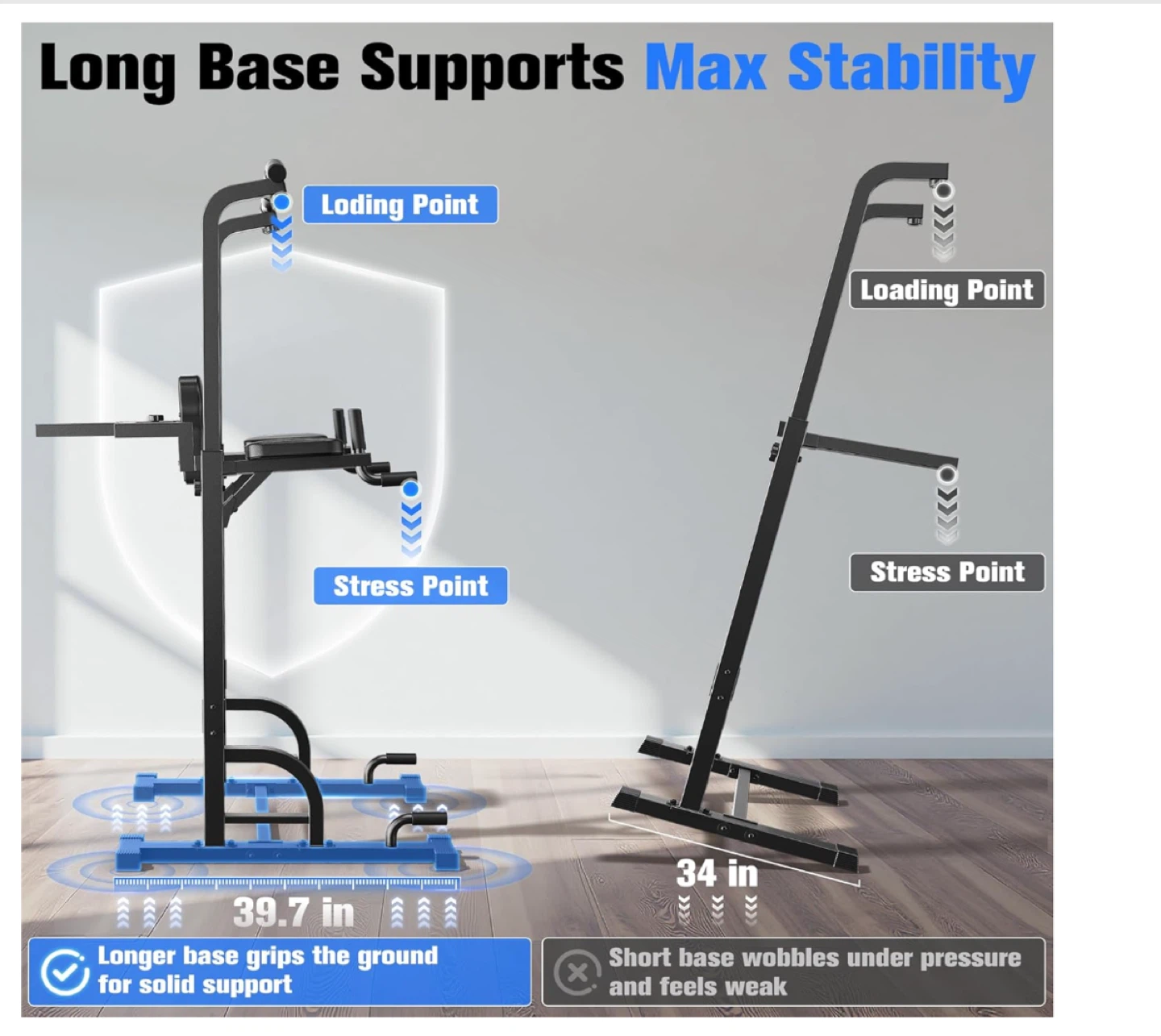 Sportsroyals Power Tower / Pull-Up & Dip Station - photo 3