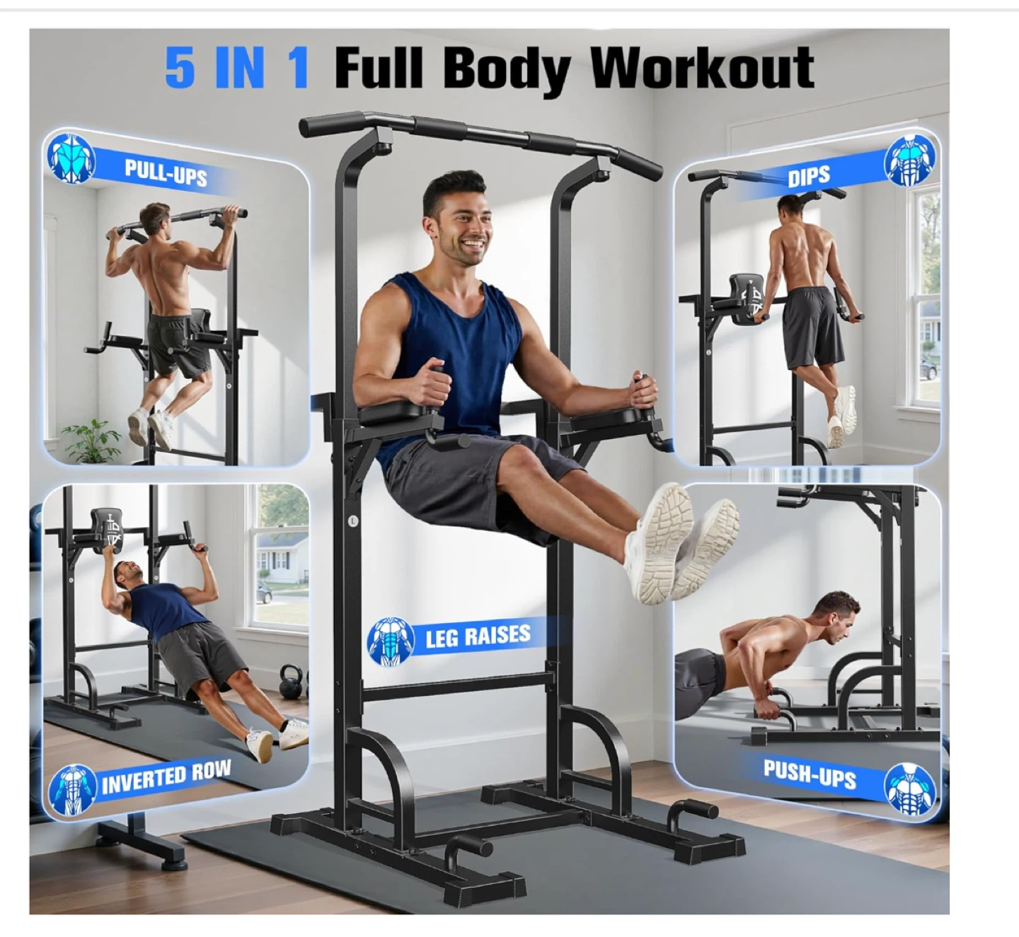 Sportsroyals Power Tower / Pull-Up & Dip Station - photo 4
