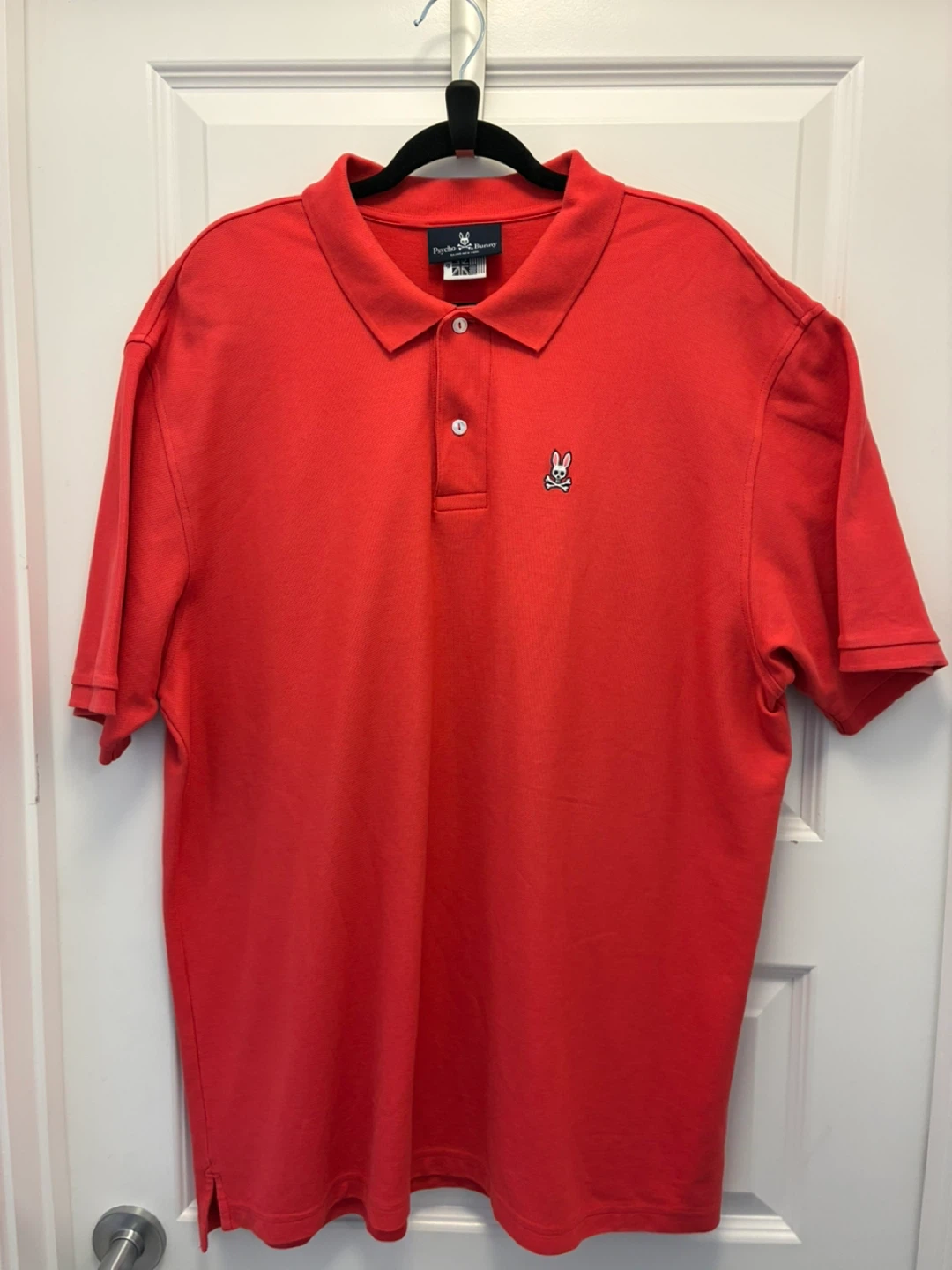 Psycho Bunny Men's Red Polo Shirt