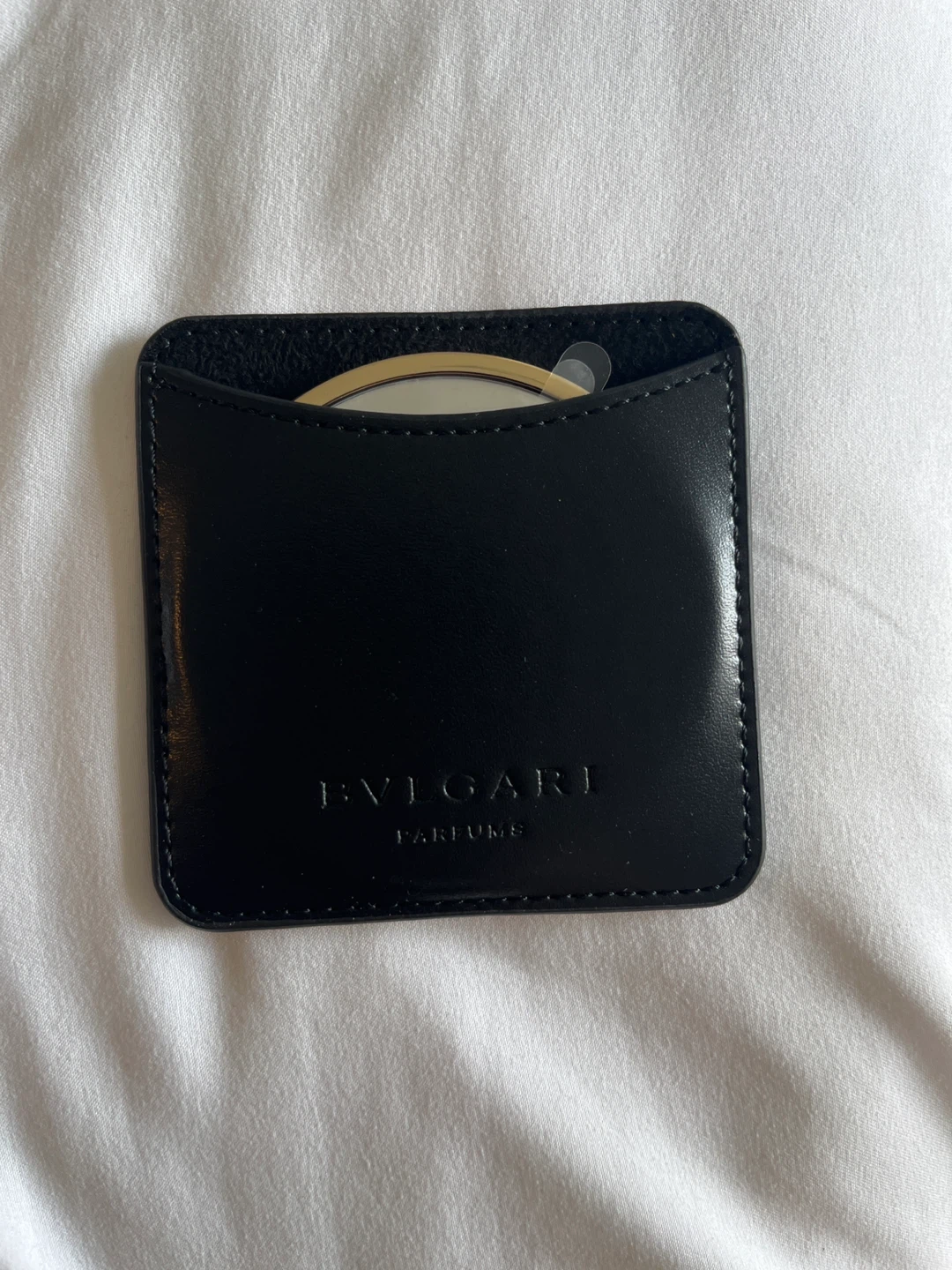 Bvlgari Perfume Compact Mirror with Pouch