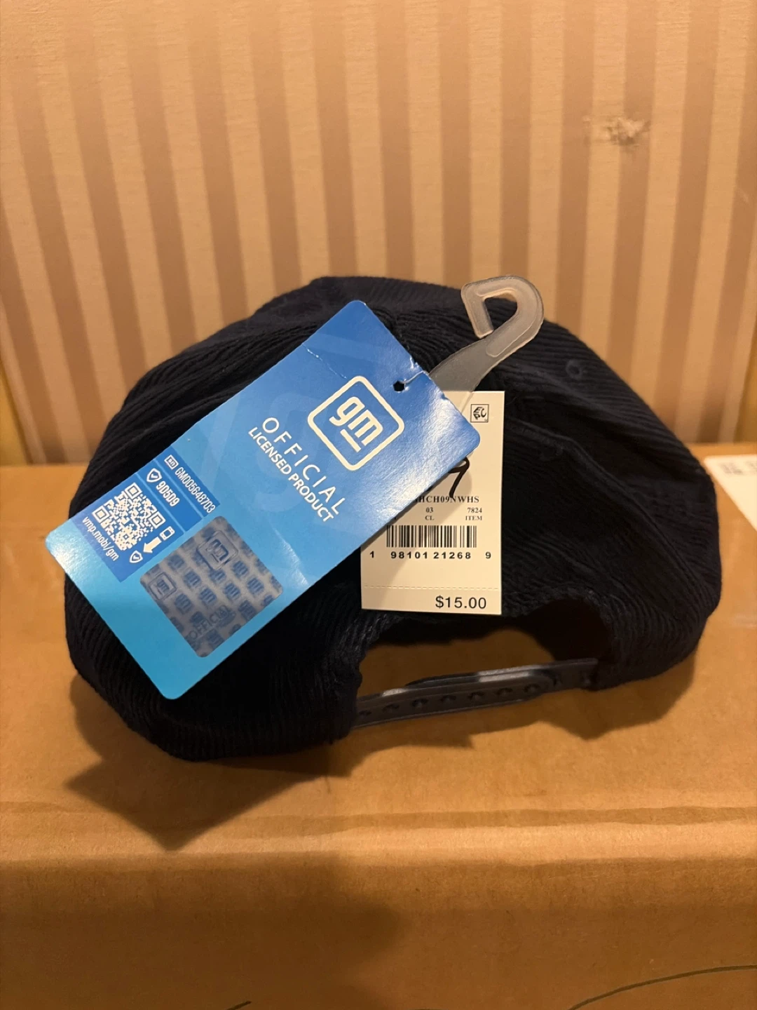 Chevrolet Corduroy Hat - Navy Blue - photo 2