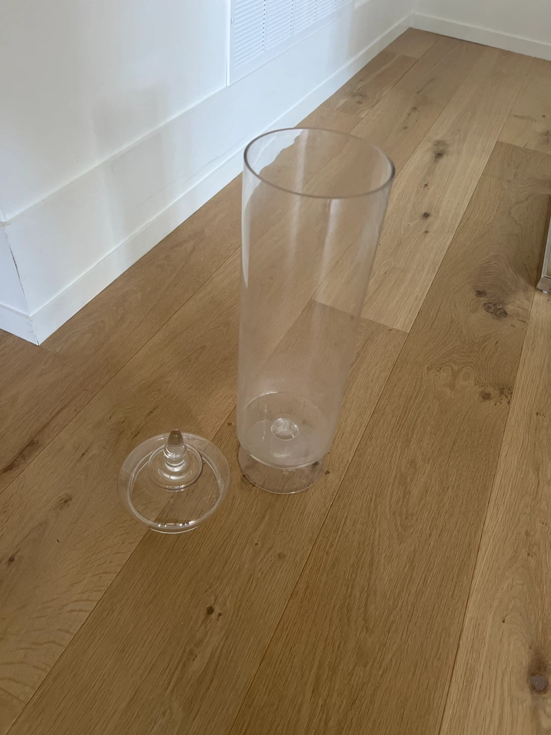 Clear toilet paper holder with Lid - 2 available - photo 2