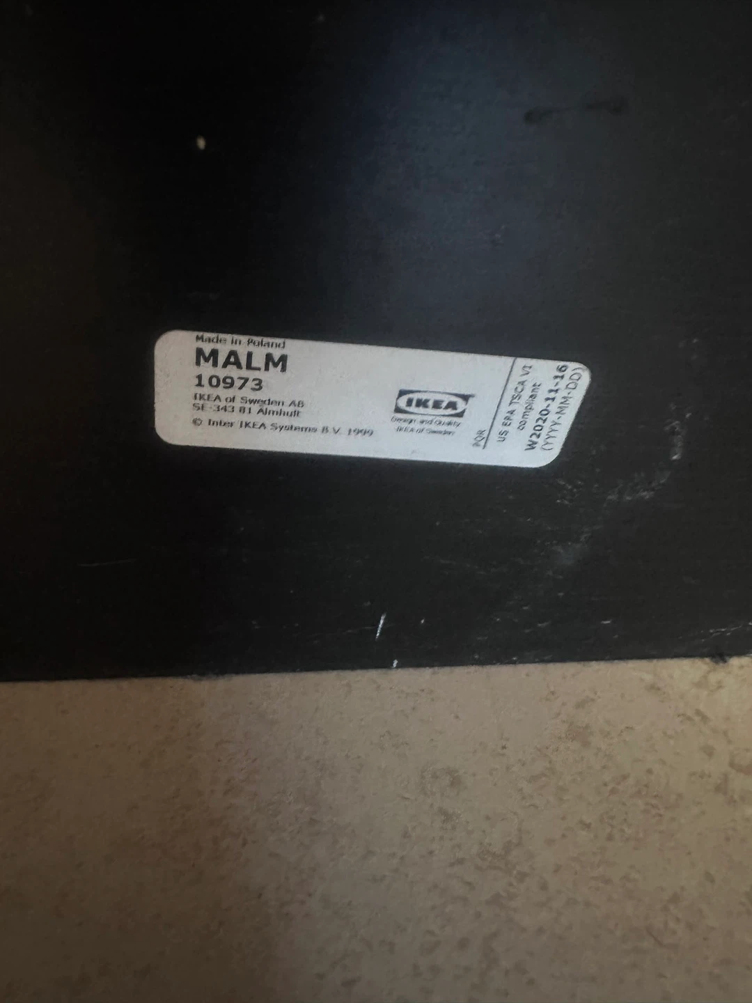 IKEA MALM Queen Bed Frame with LURÖY Slats - photo 4