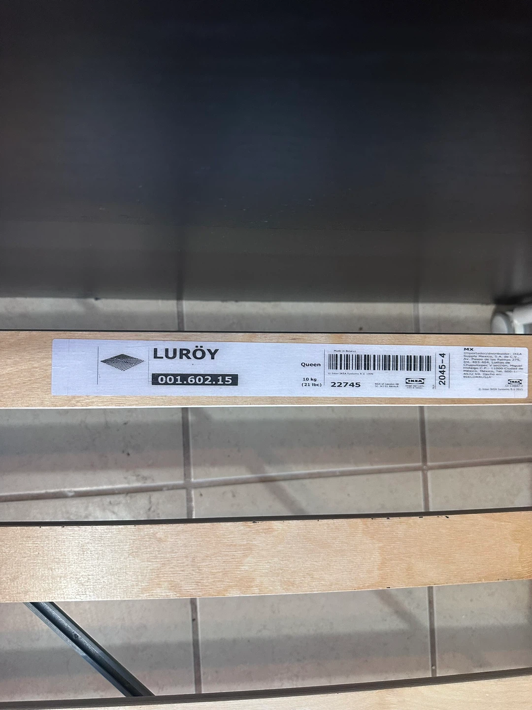 IKEA MALM Queen Bed Frame with LURÖY Slats - photo 3