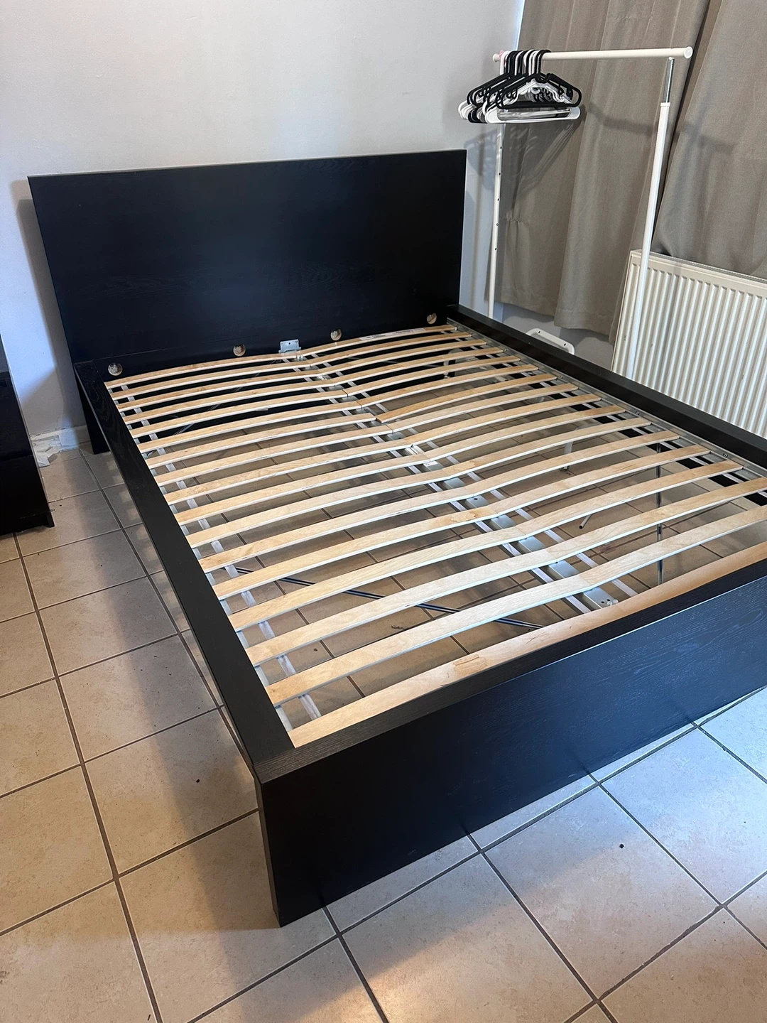 IKEA MALM Queen Bed Frame with LURÖY Slats