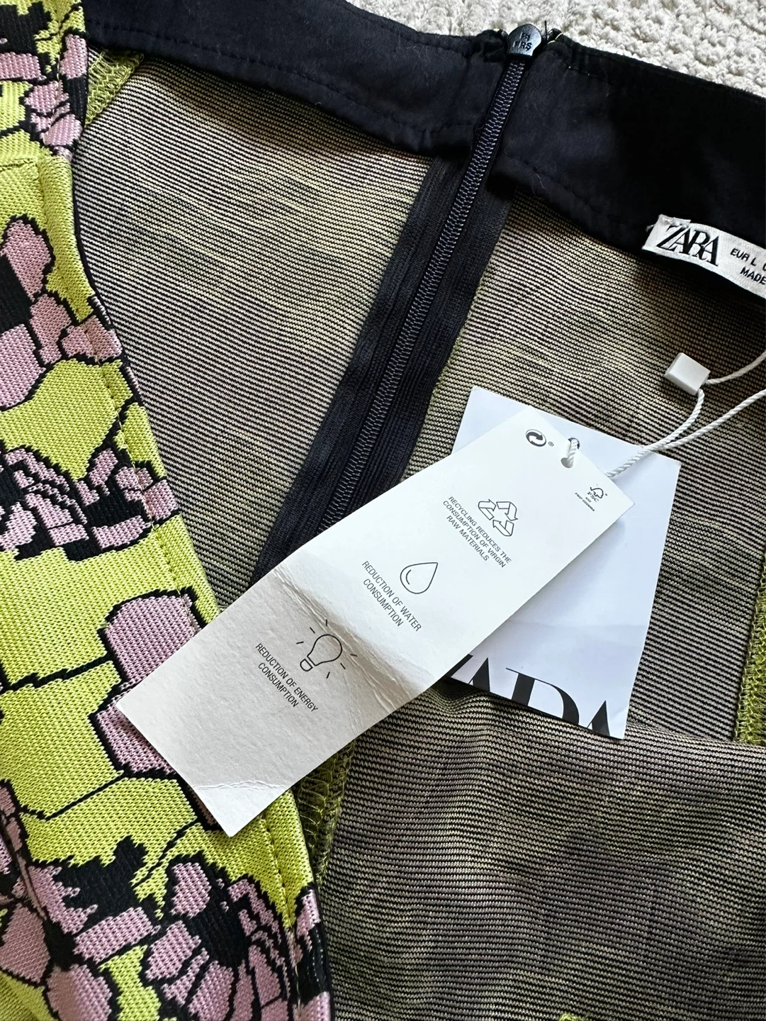 New ZARA Floral Mini Skirt - photo 2