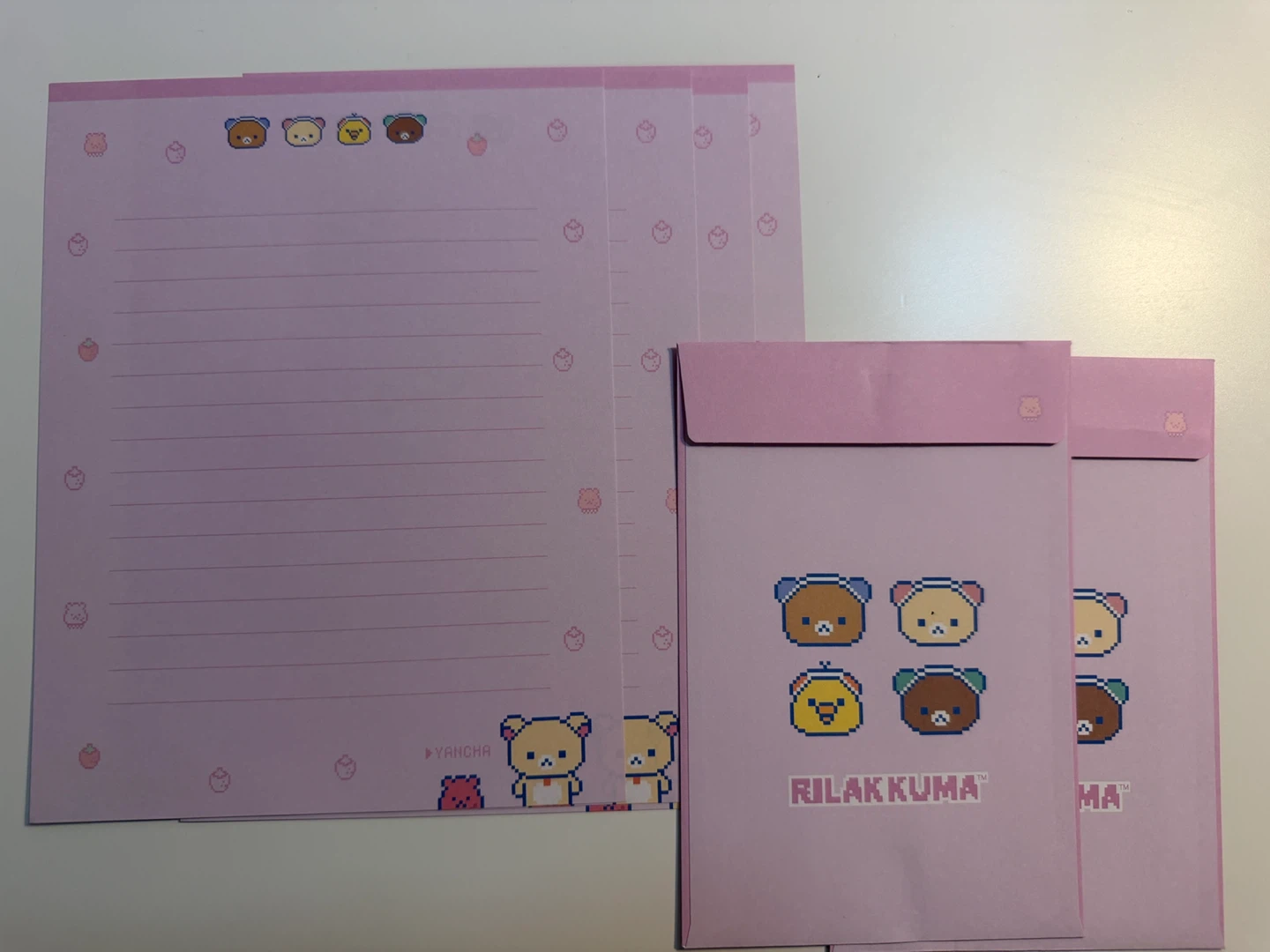 Rilakkuma Letter Set Bundle Sheets