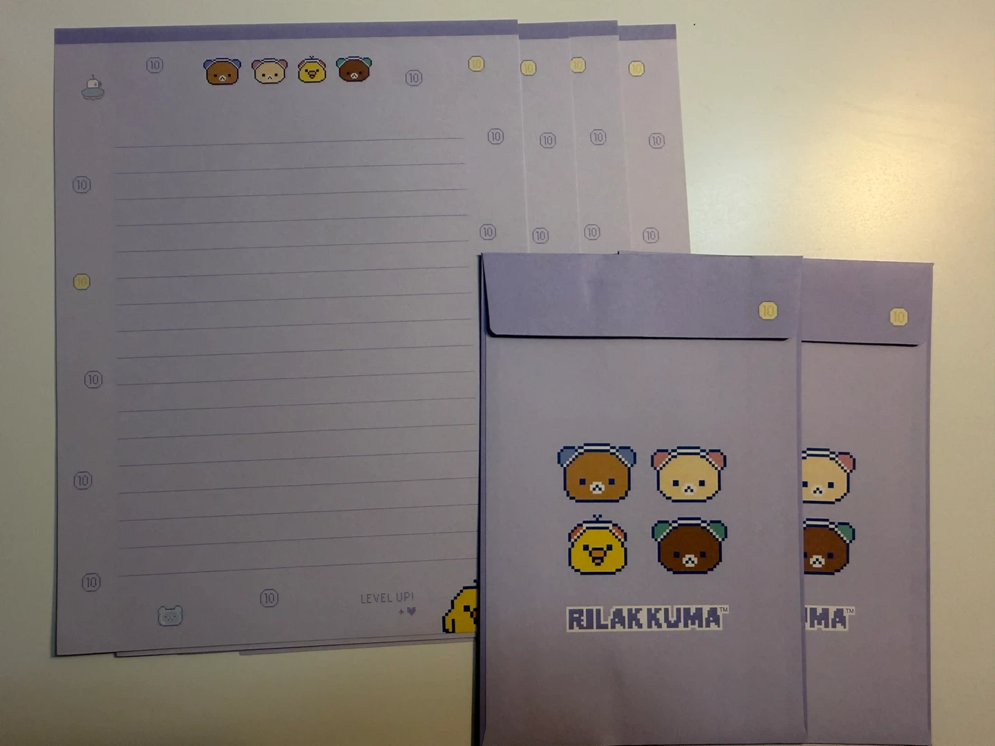 Rilakkuma Letter Set Bundle Sheets - photo 2