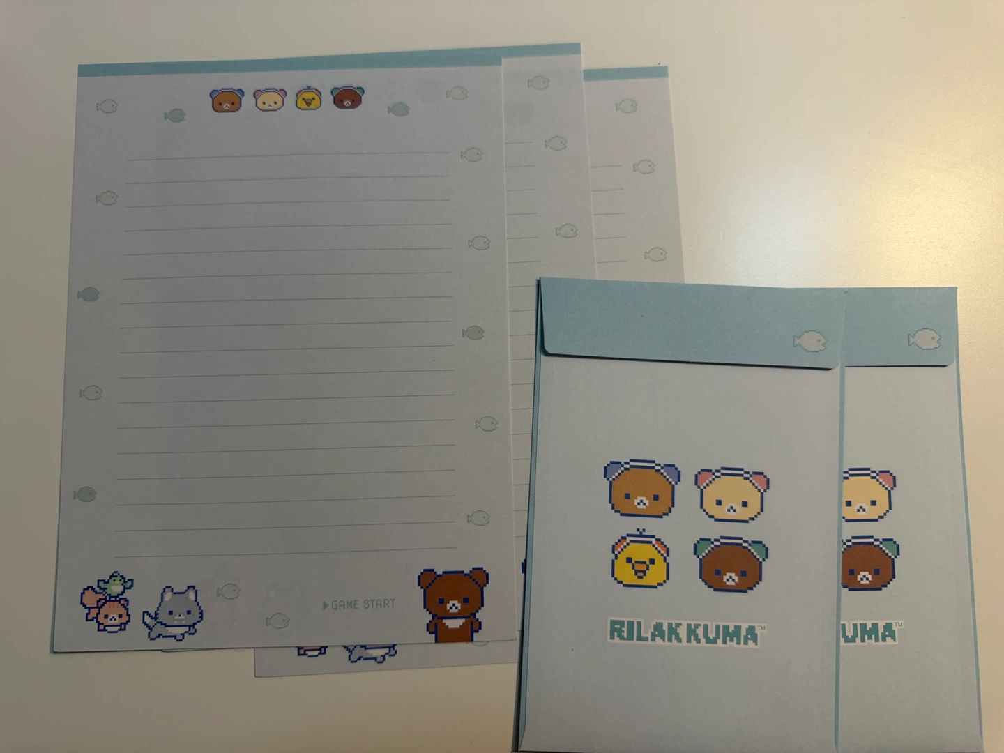 Rilakkuma Letter Set Bundle Sheets - photo 3