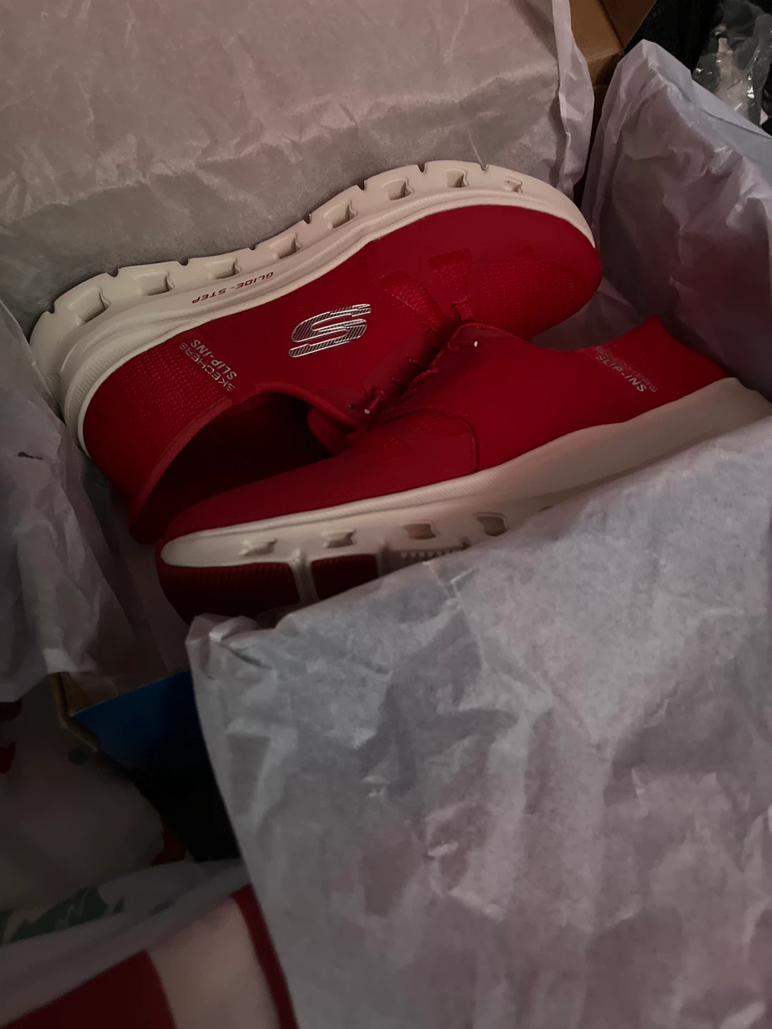 Skechers Hands Free Slip-Ins  Red Women's Size 10 Shoes - photo 3