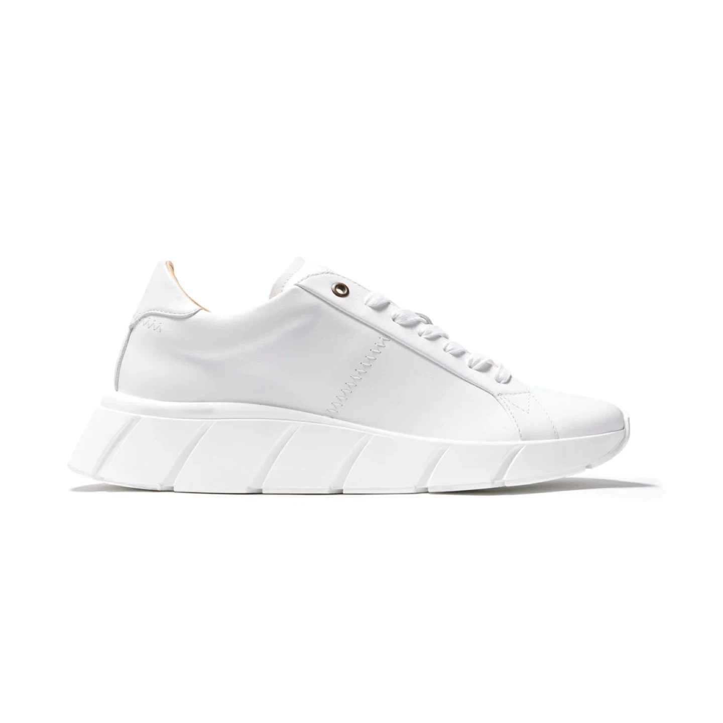 NERA Limited White genuine Leather Sneakers