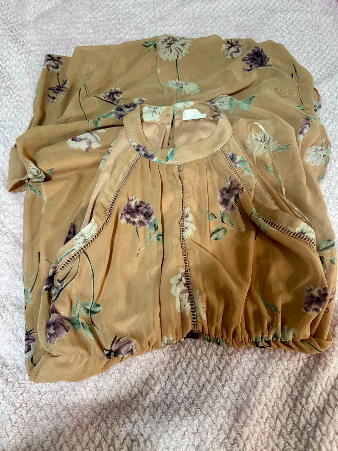 Sienna Sky Floral Print Halter Dress