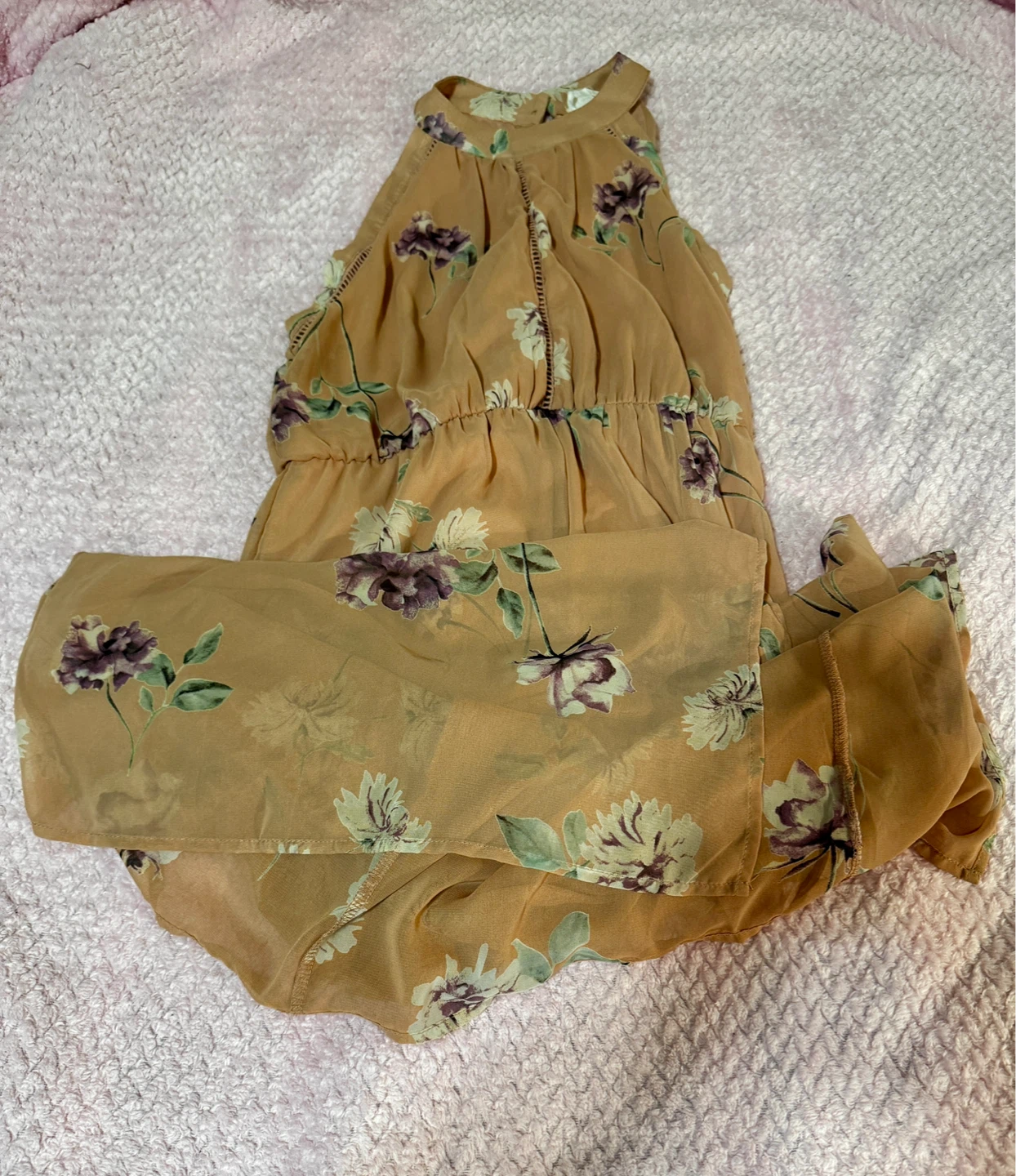 Sienna Sky Floral Print Halter Dress - photo 2
