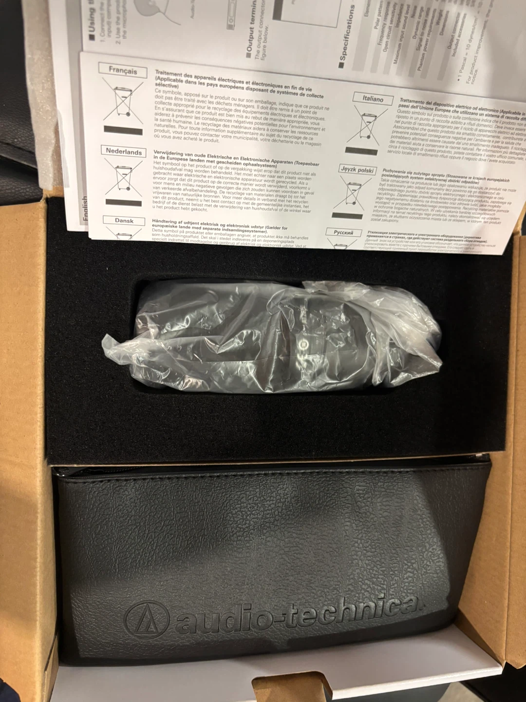 Audio-Technica AT2020 Cardioid Condenser Microphone - photo 2
