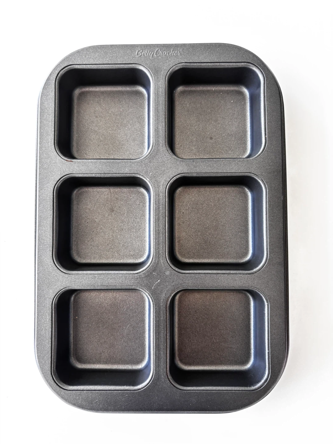 6-Cavity Square Brownie Pan