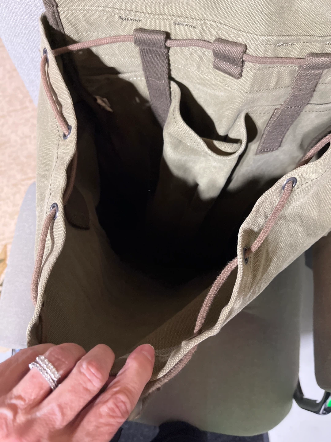Ralph Lauren Canvas Backpack - photo 4
