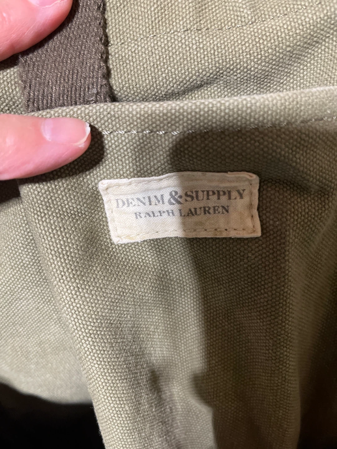 Ralph Lauren Canvas Backpack - photo 3