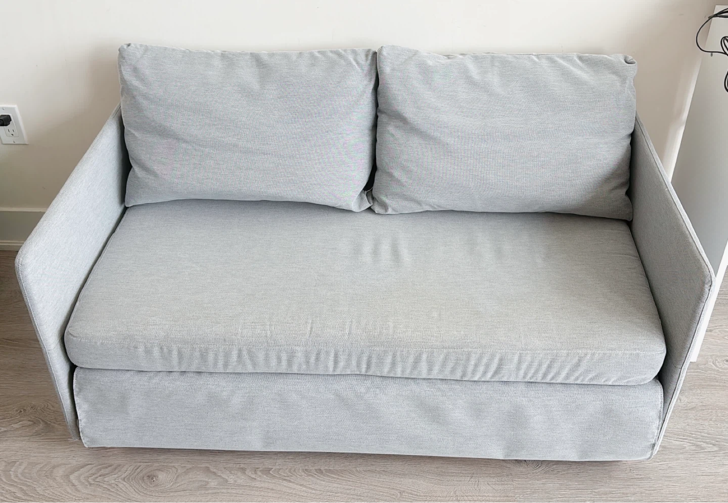 IKEA FRIDHULT futon / sofa-bed - Grey - Good Condition - photo 2