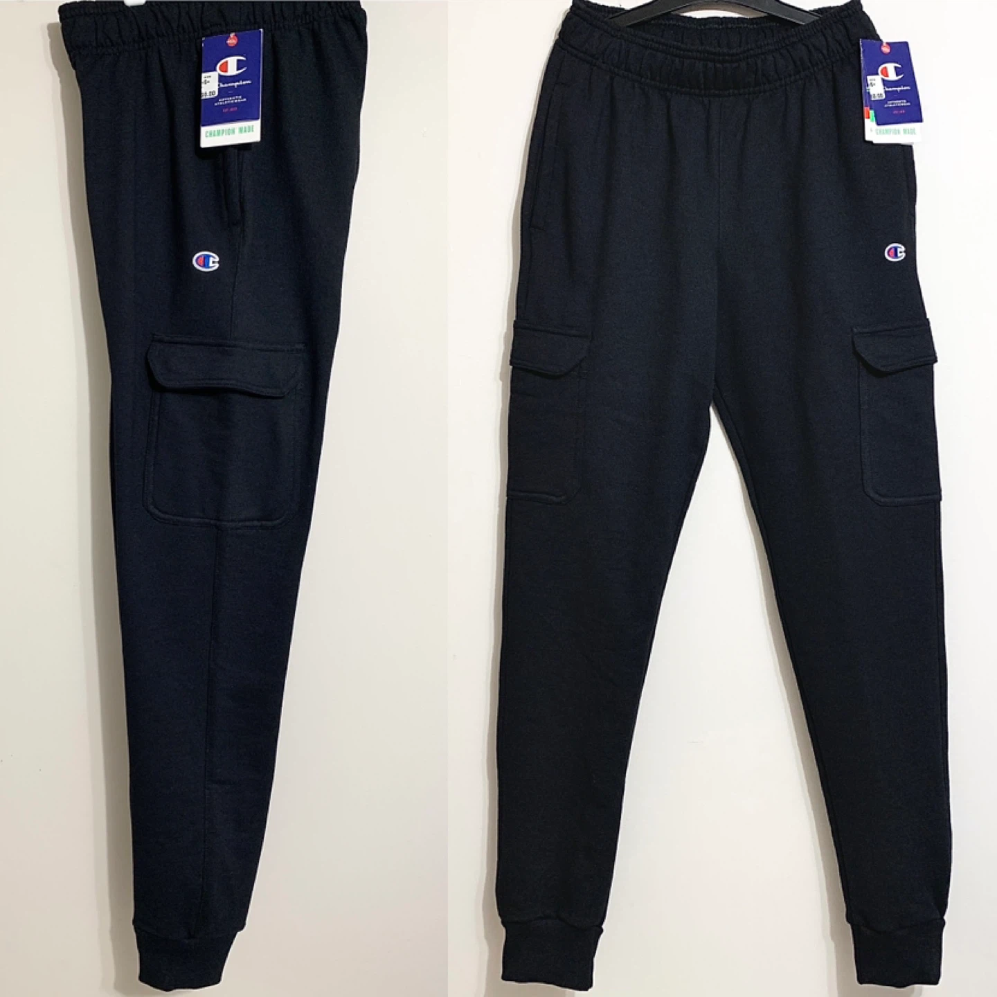 Champion Cargo Sweatpants Mens Powerblend Fleece Joggers NEW - photo 5