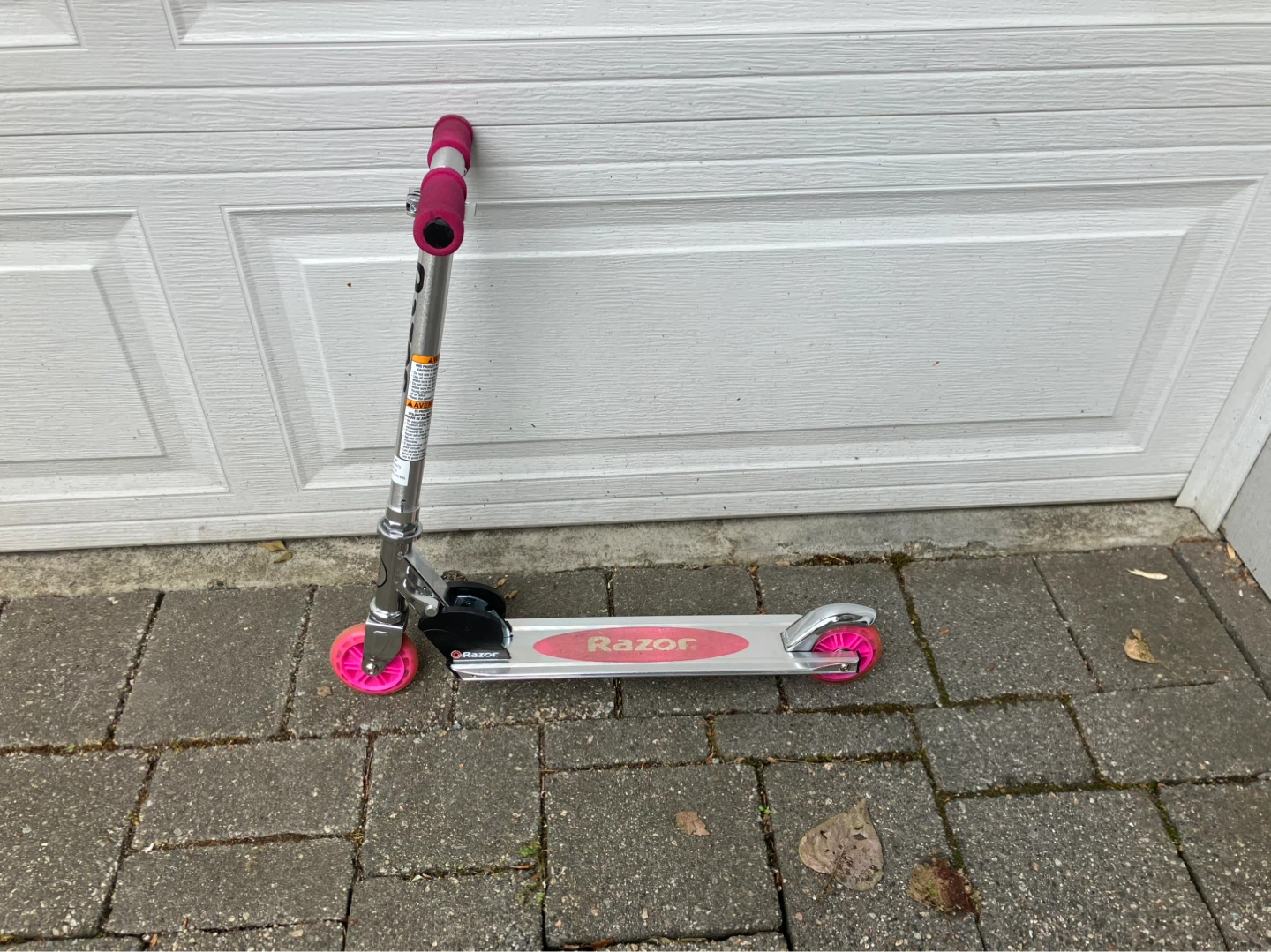 Razor Scooter with Pink Accents