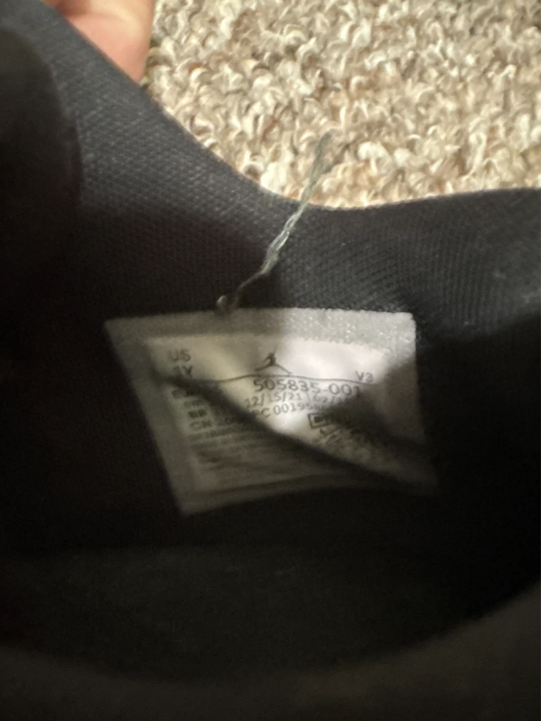 Air Jordan 11 Retro Low Black Red Sneakers - photo 5