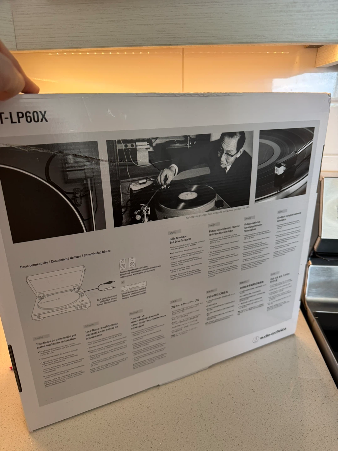 Brand New Audio-Technica AT-LP60X Turntable - photo 2