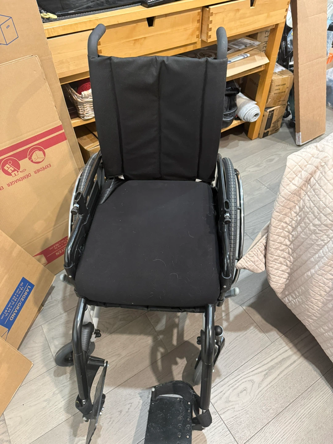 Black Manual Wheelchair - photo 3