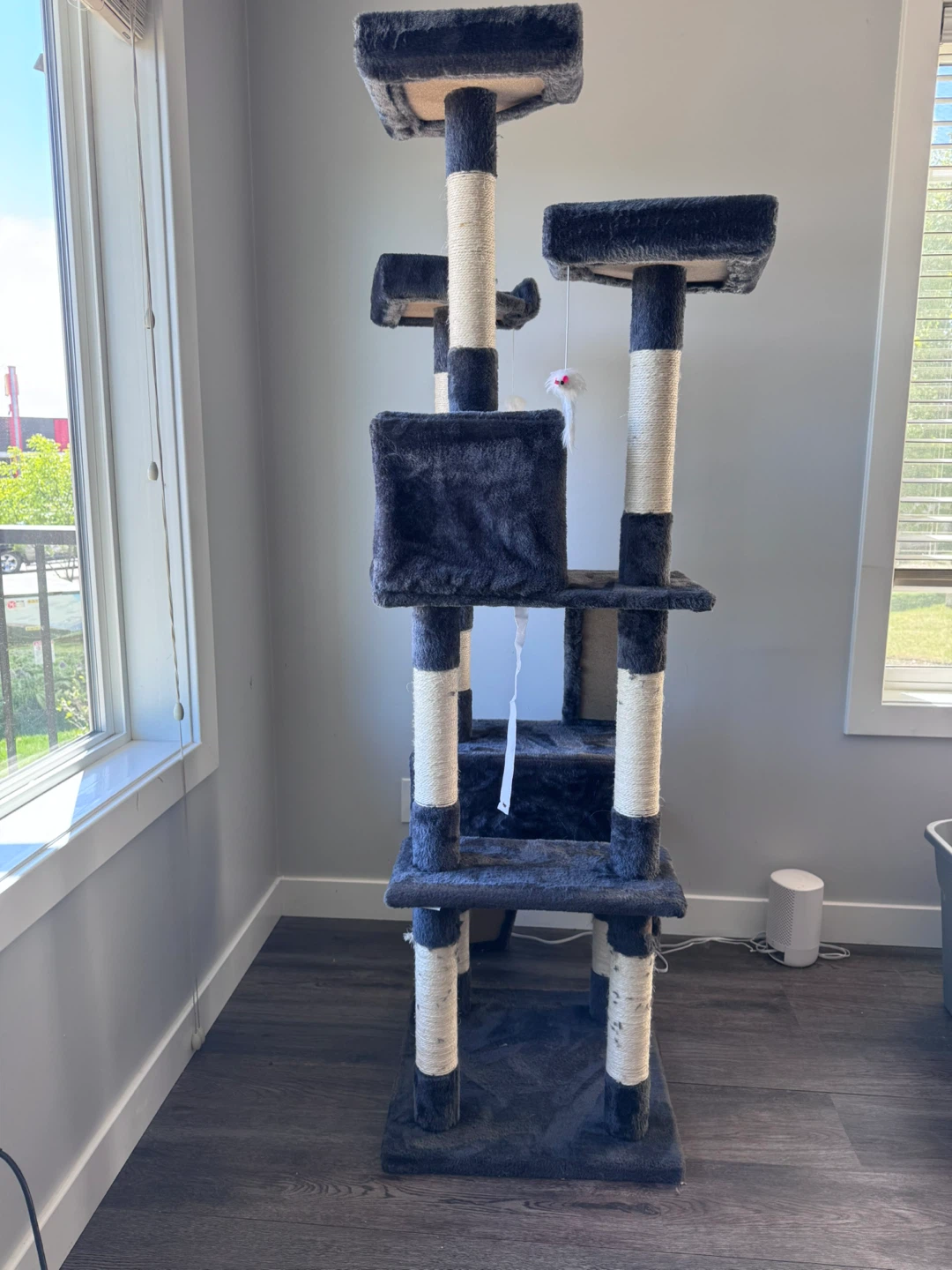Tall Multi-Level Cat Tree Condo - photo 4