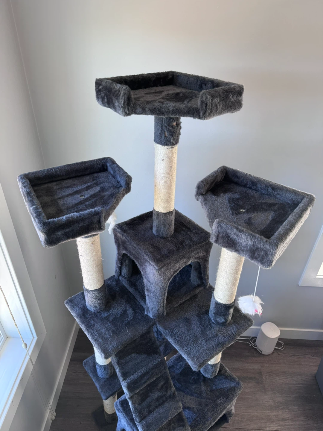 Tall Multi-Level Cat Tree Condo - photo 5