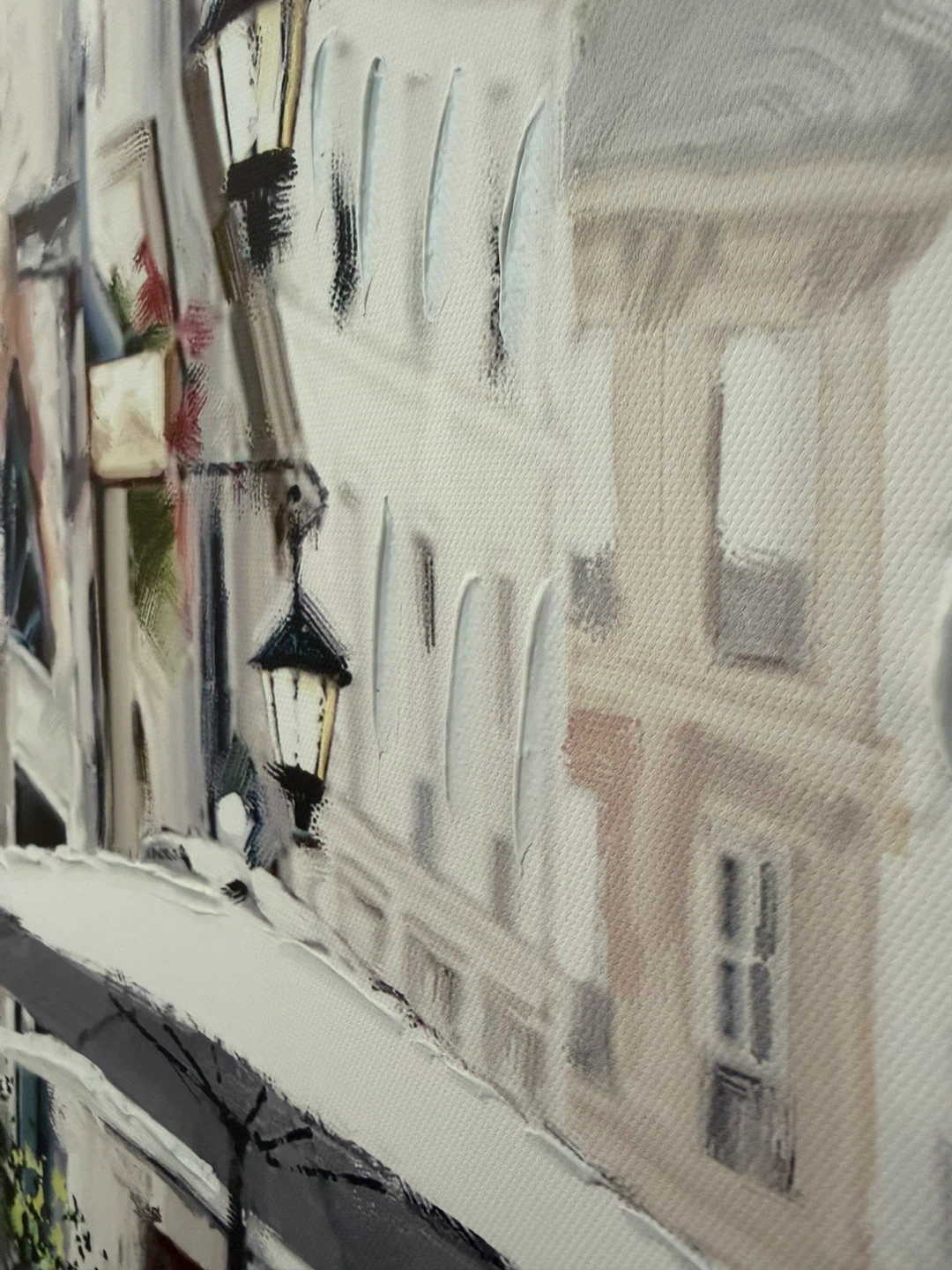 Canvas Wall Art - Parisian Street Scene - photo 2