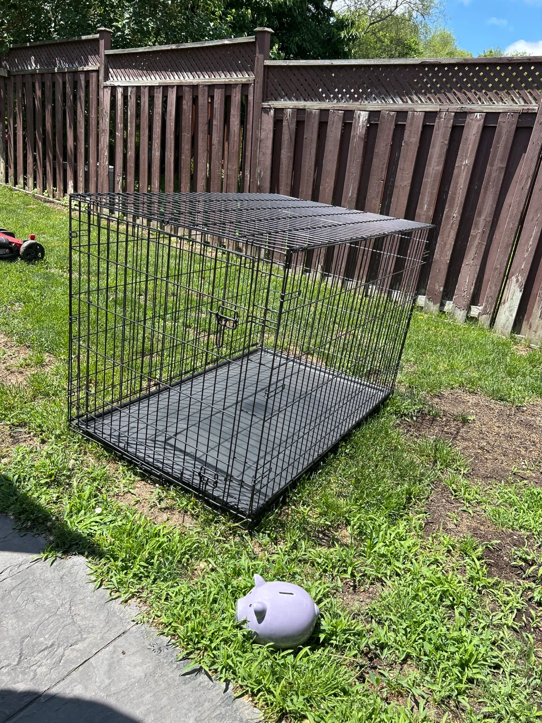 Wire Dog Crate with Tray