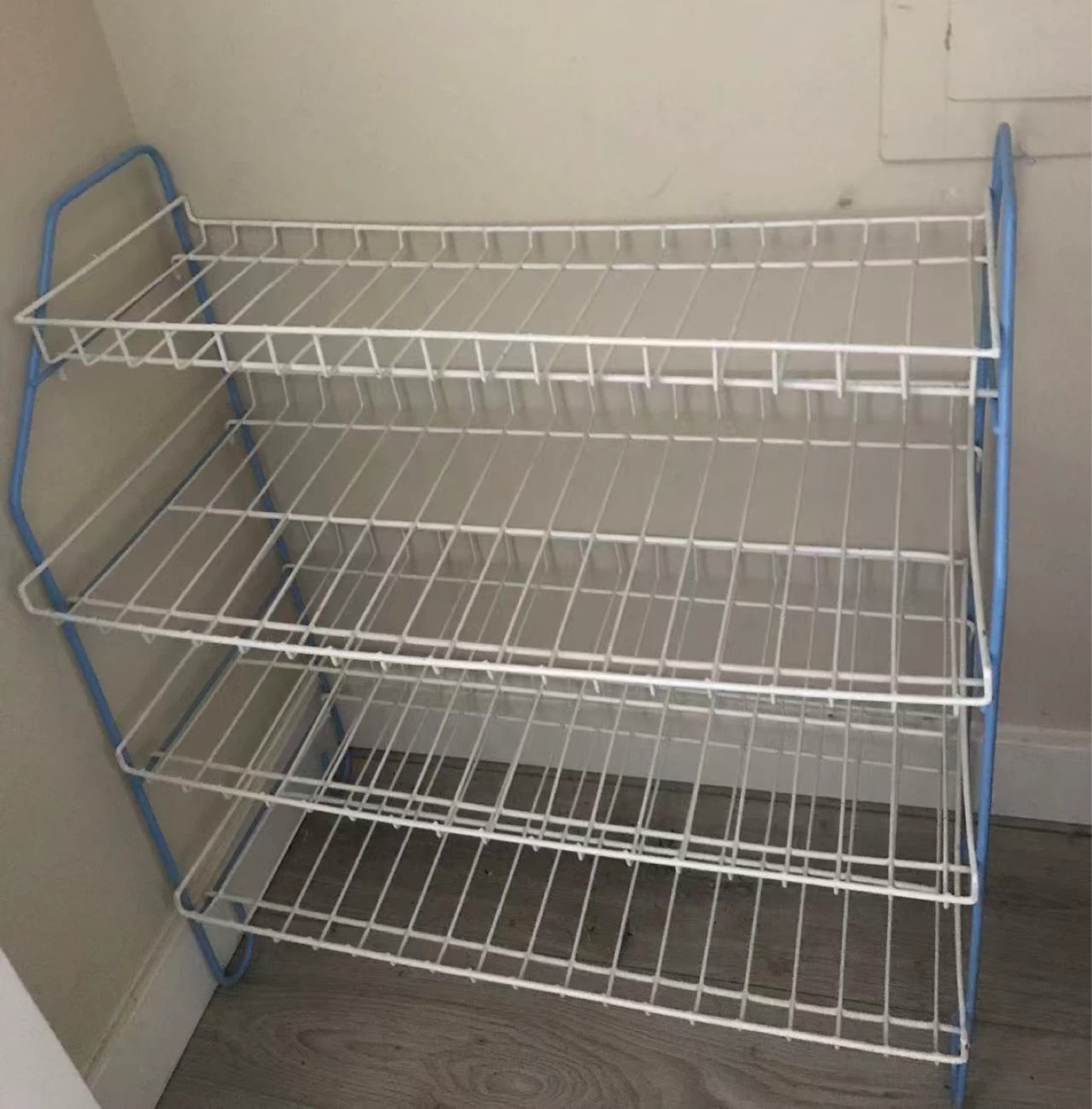 4 Tier Wire Shoe Rack