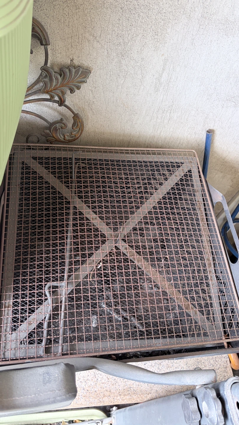 Square Metal Fire Pit Grill Grate - photo 2