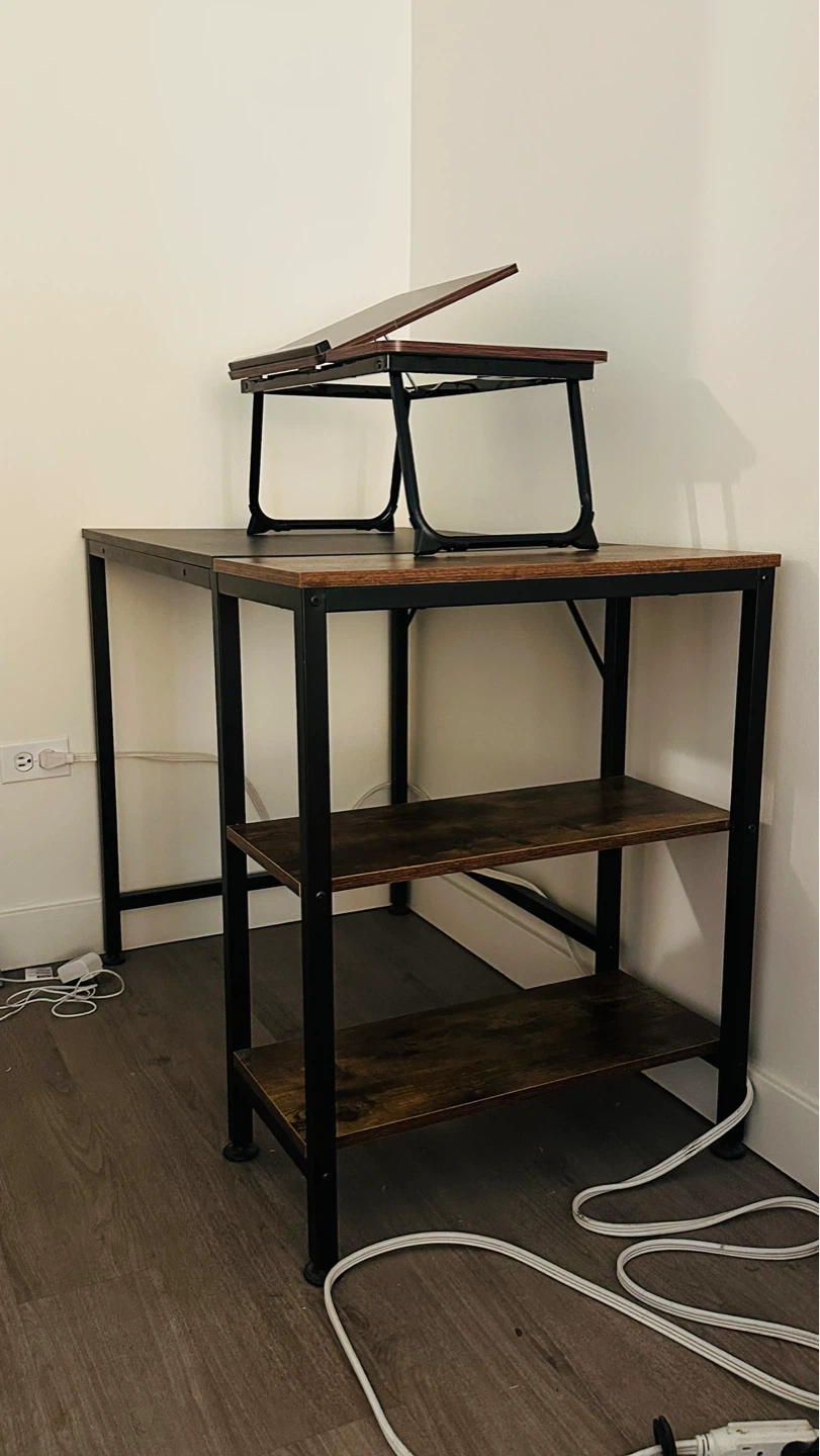 Adjustable Laptop Bed Tray Table - photo 5
