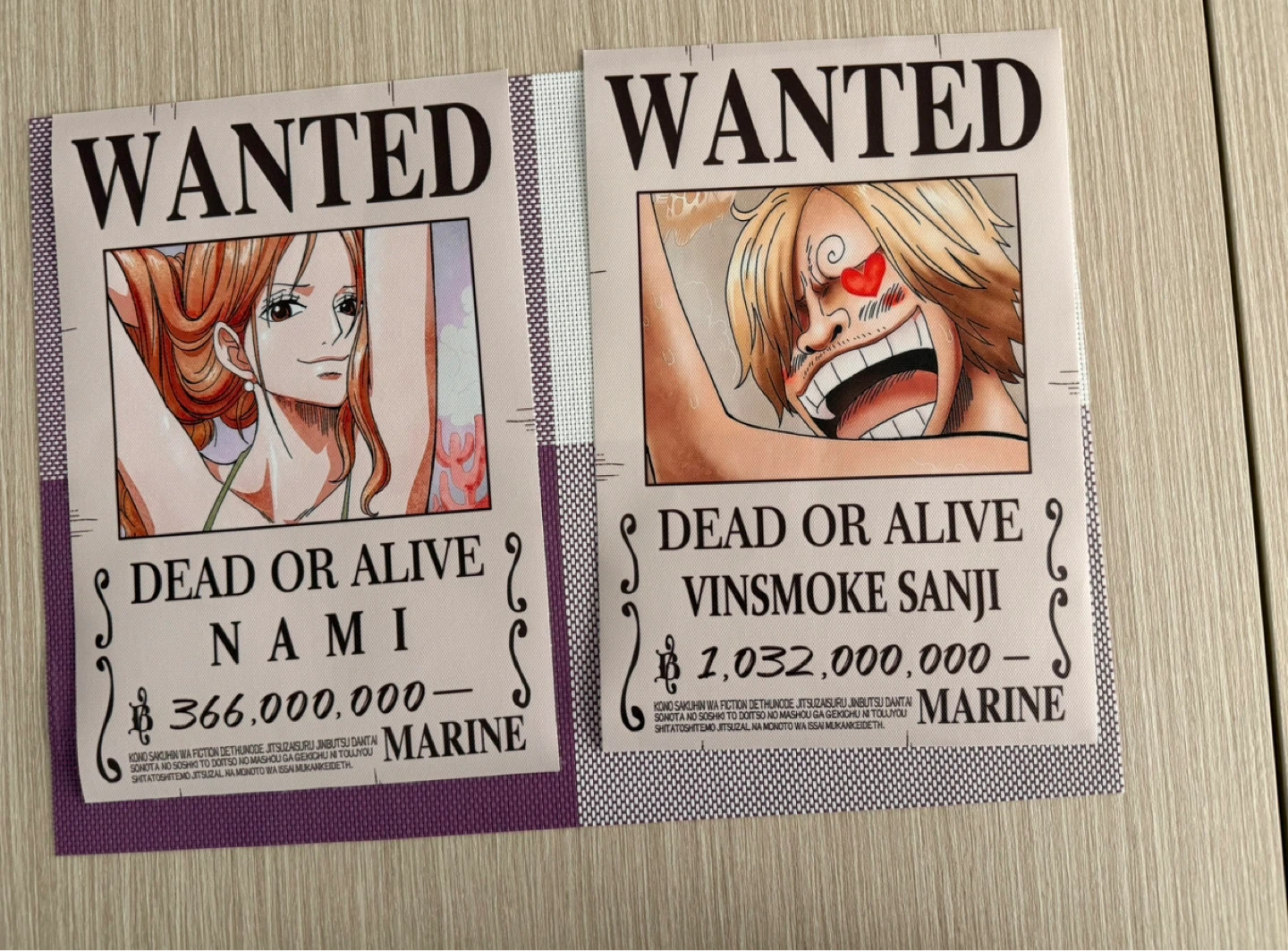 One Piece Wanted Posters Collection - photo 4