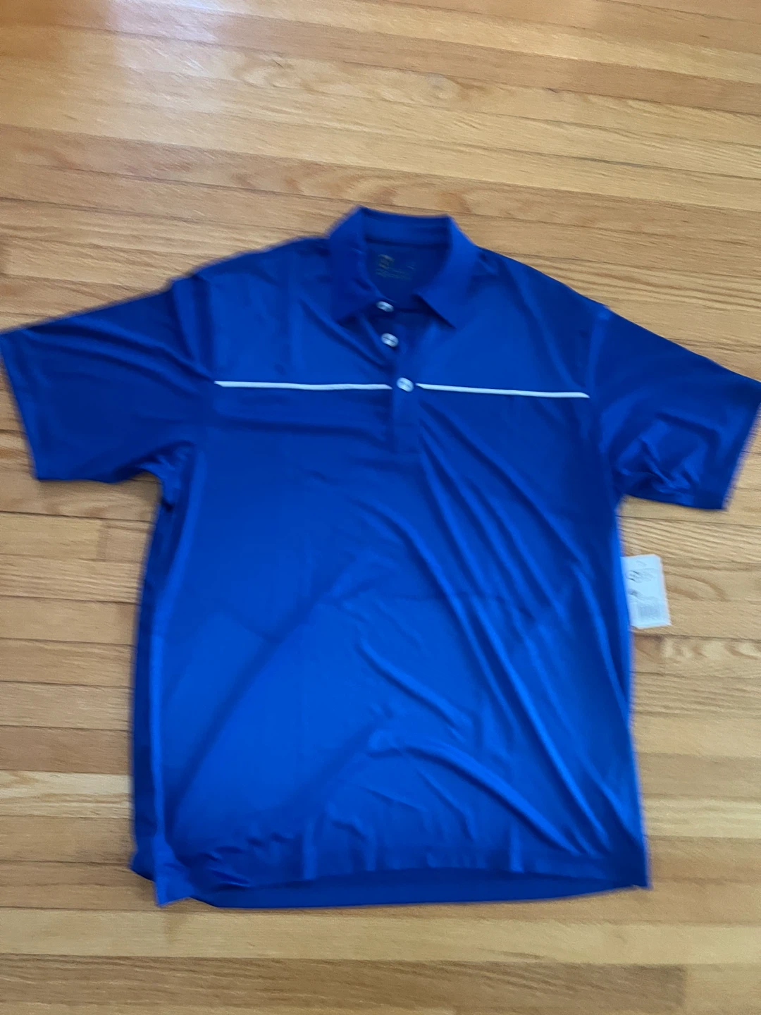 Activ Leisure Men's Polo Tee - Blue - Size L