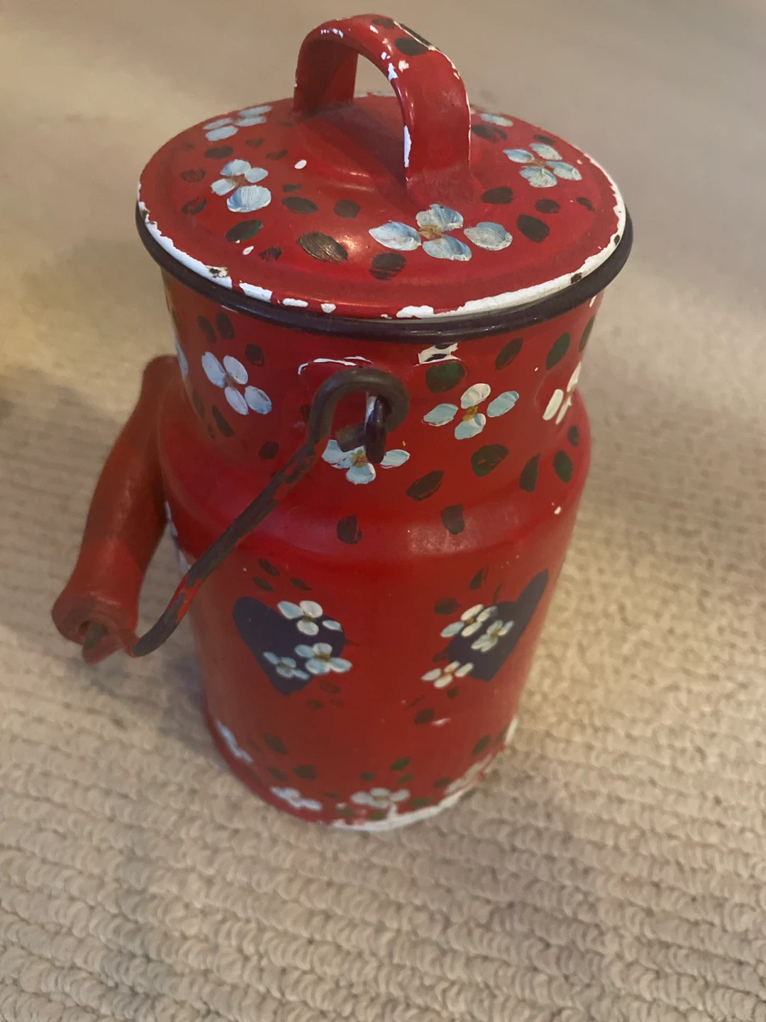Vintage Decorative Milk Canisters