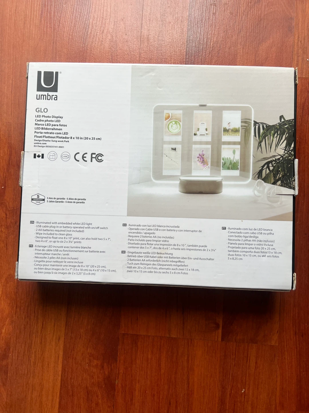 Umbra GLO LED Photo Display 8 x 10 - photo 2