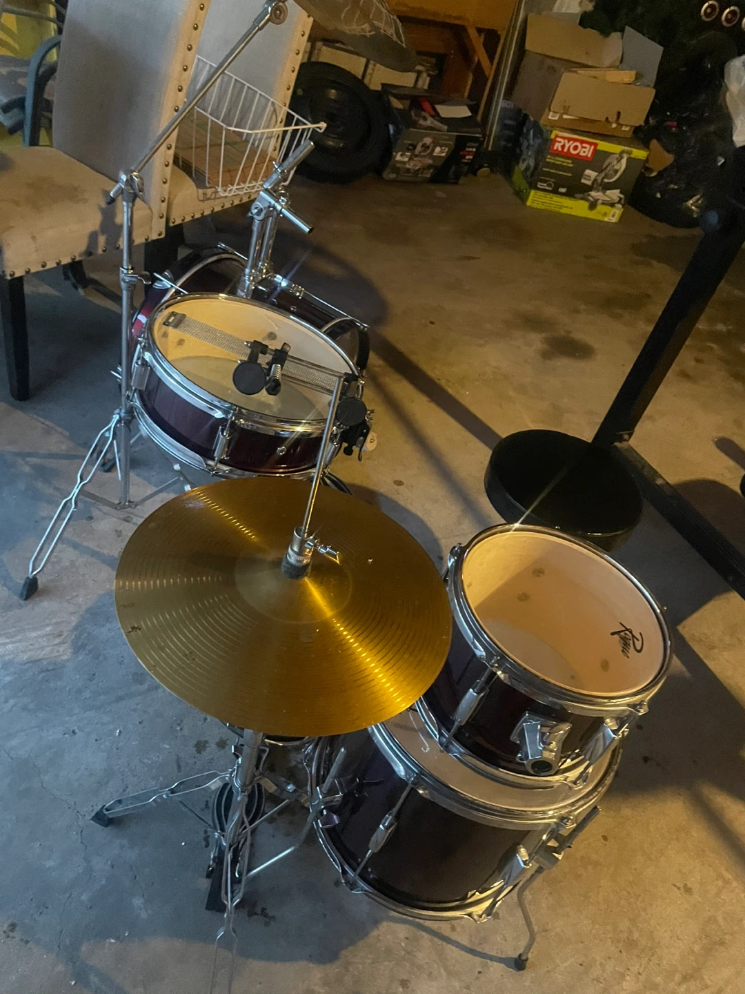 Tama Drum Set - photo 3