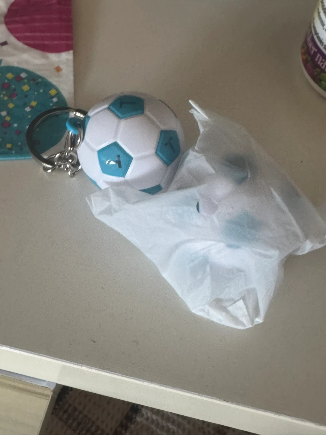 Soccer Ball compass card