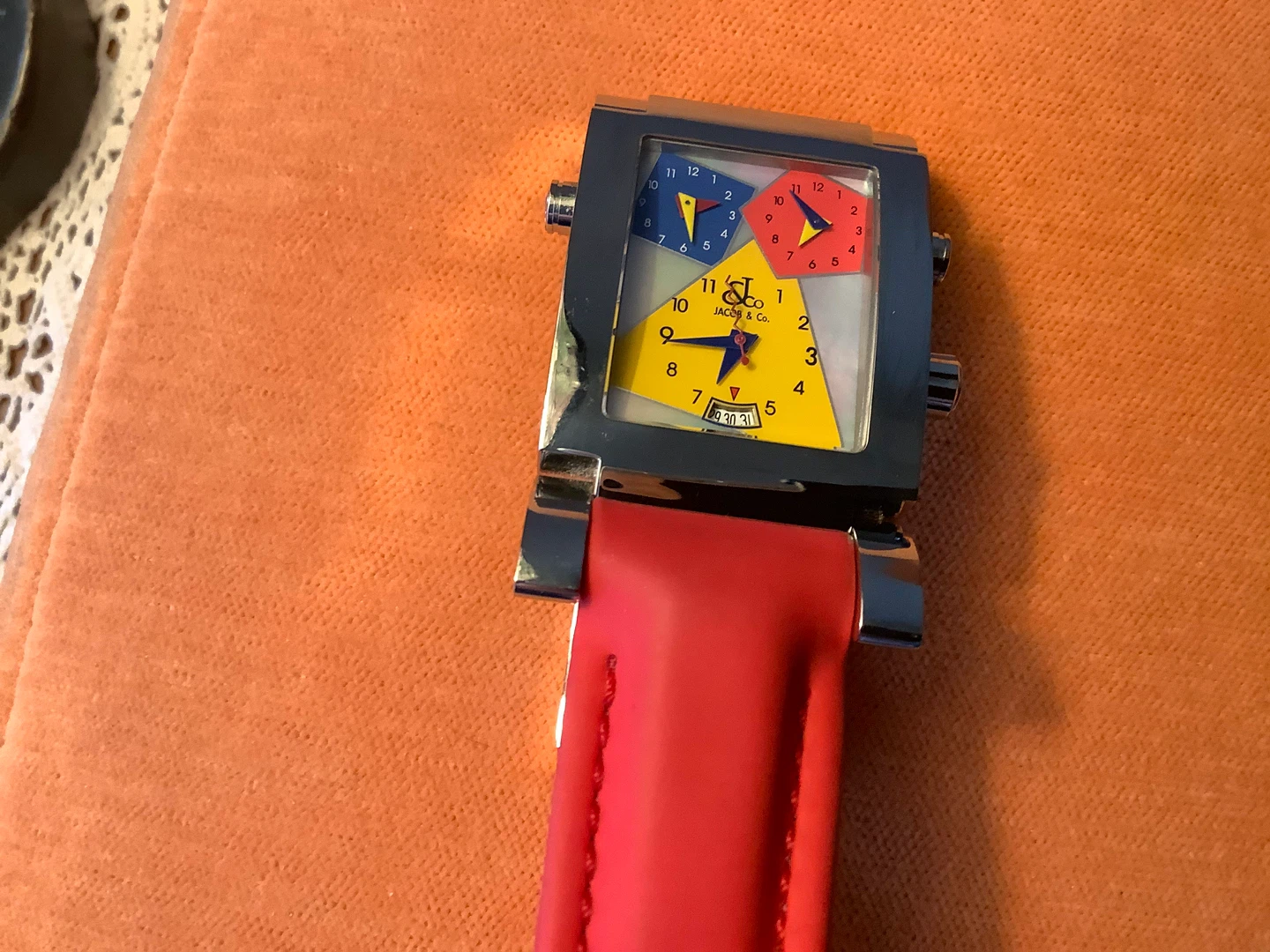 #2 Jacob & Company Capri S Steel Swiss/Quartz Watch 🐞
