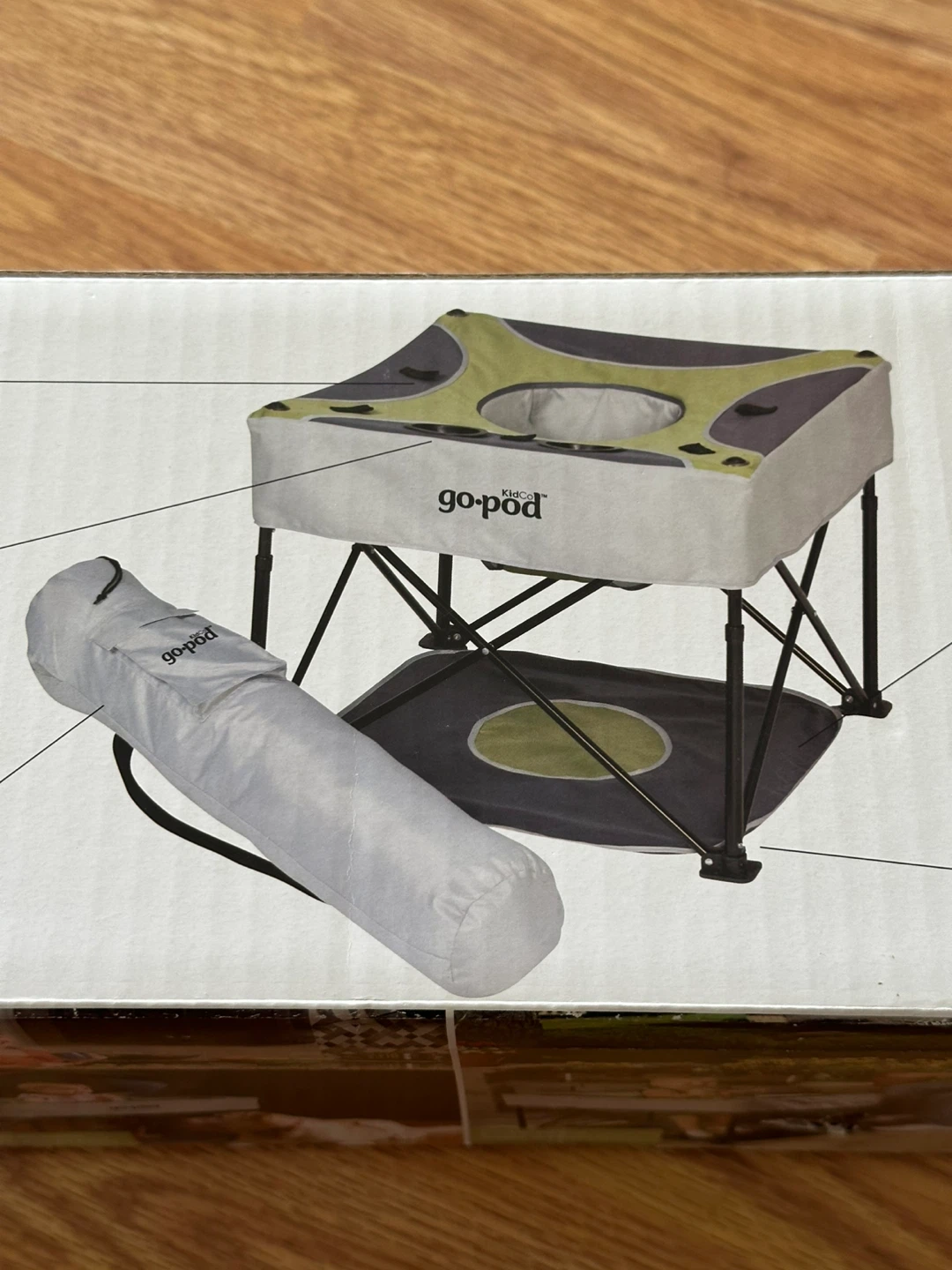 Portable baby activity seat