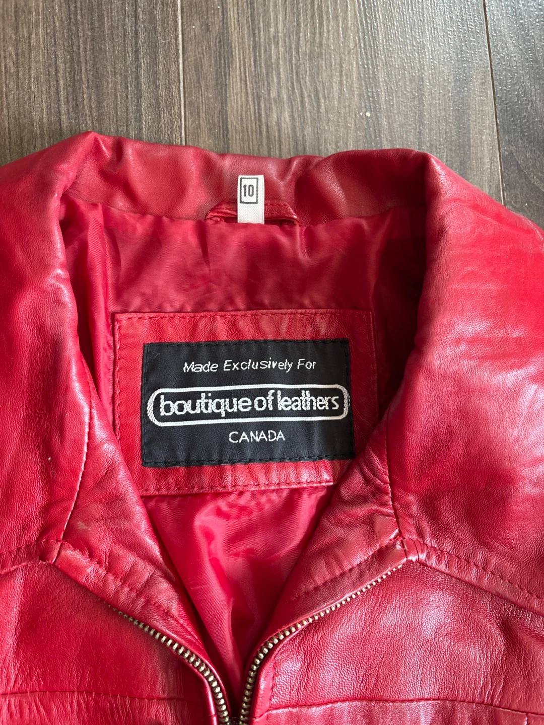 Red Leather Jacket - Boutique of Leathers - photo 2