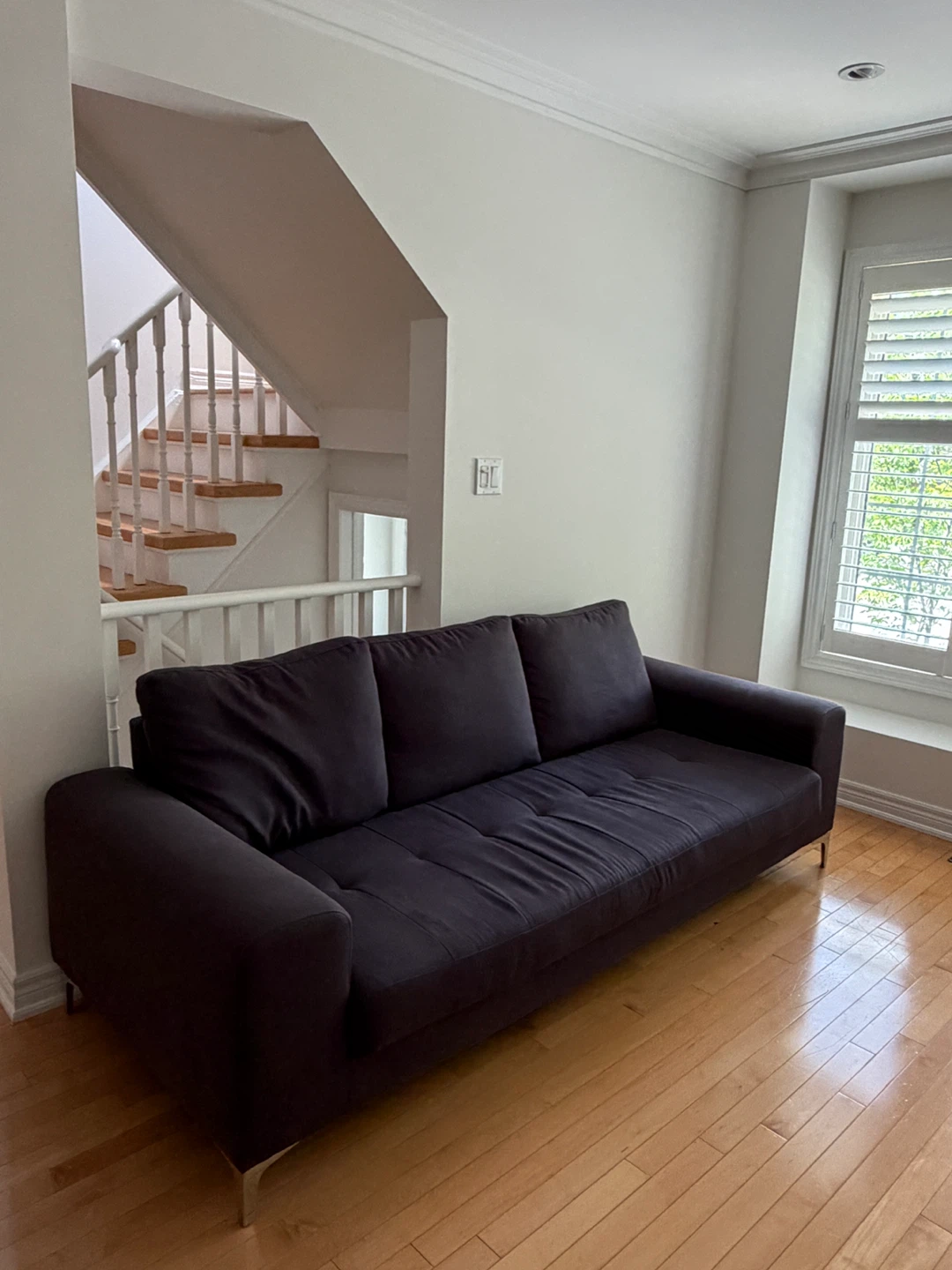 Structube Dark Grey Sofa (Pillows not included) - photo 4