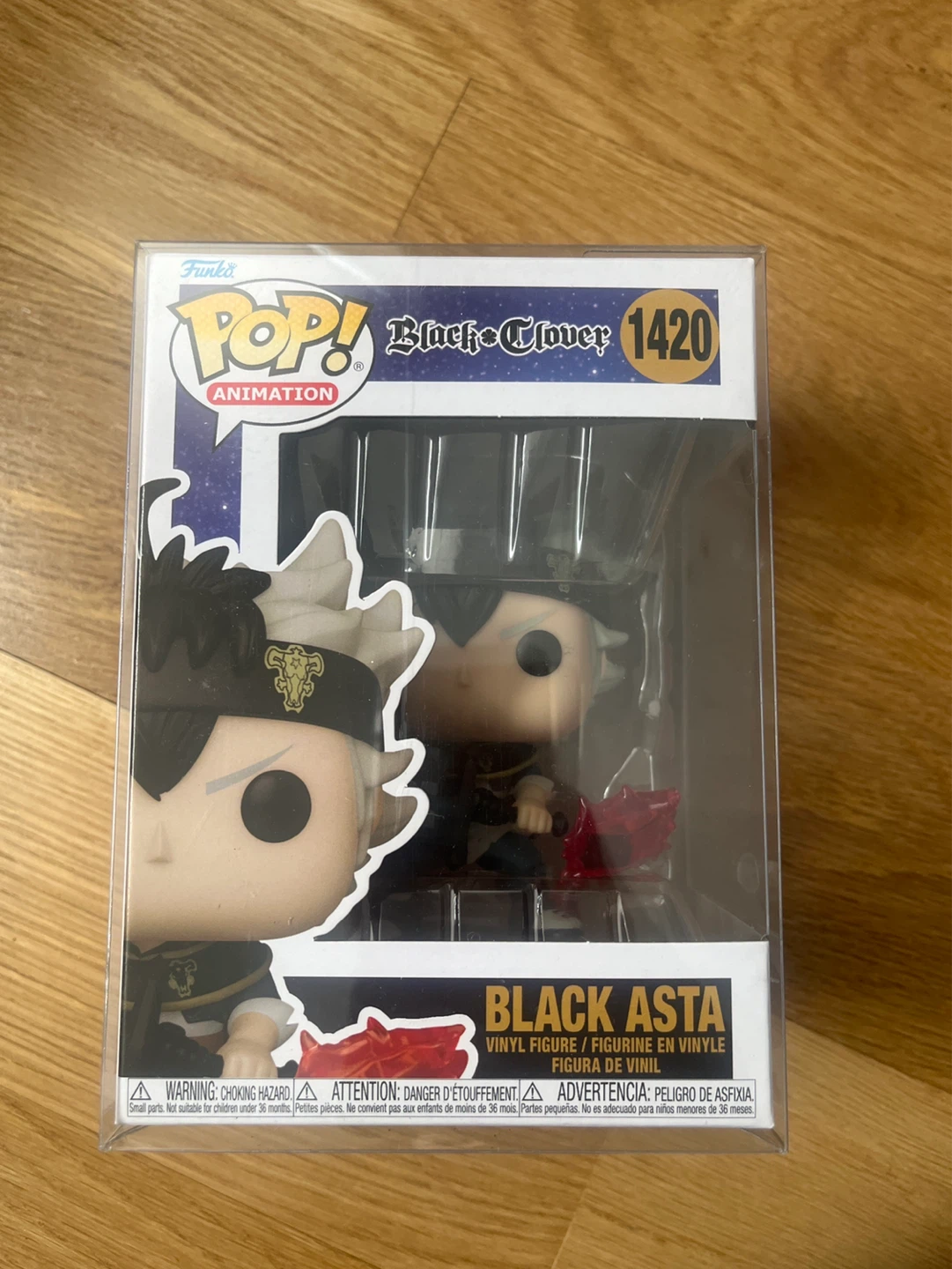 Funko Pop! Animation Black Clover #1420 Asta Vinyl Figure