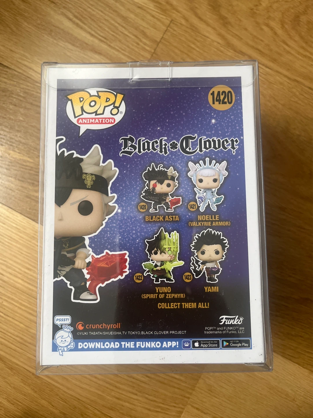Funko Pop! Animation Black Clover #1420 Asta Vinyl Figure - photo 2
