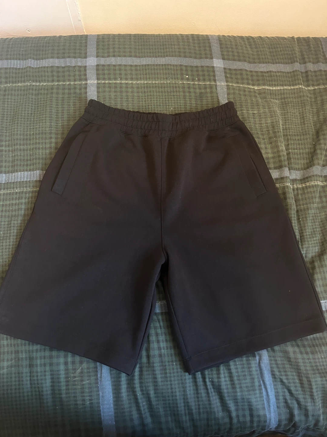UNIQLO :C Sweat Wide Shorts Black Size M - photo 2