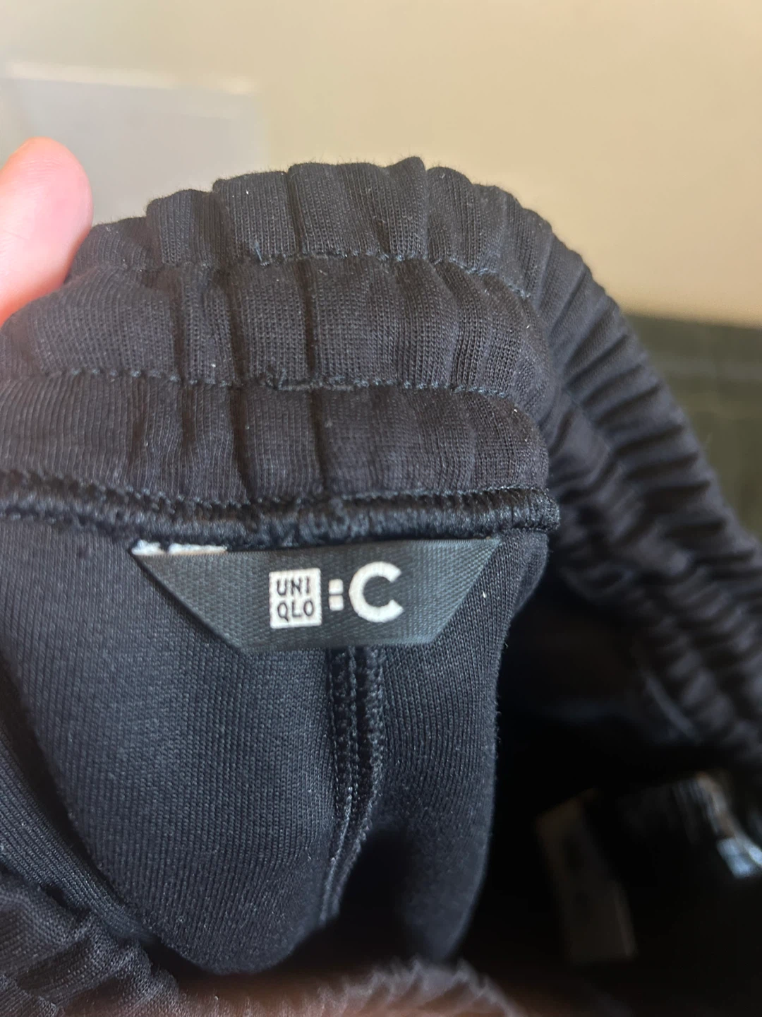 UNIQLO :C Sweat Wide Shorts Black Size M - photo 5