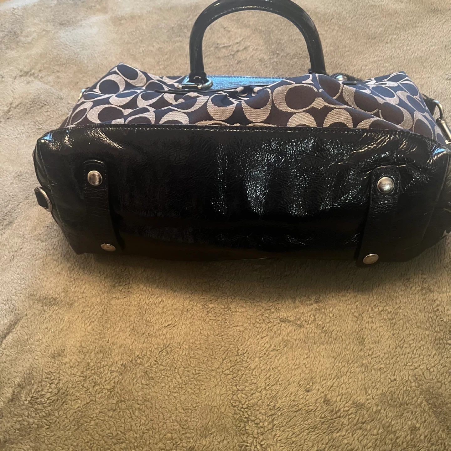 Coach Monogram Satchel Handbag - photo 2